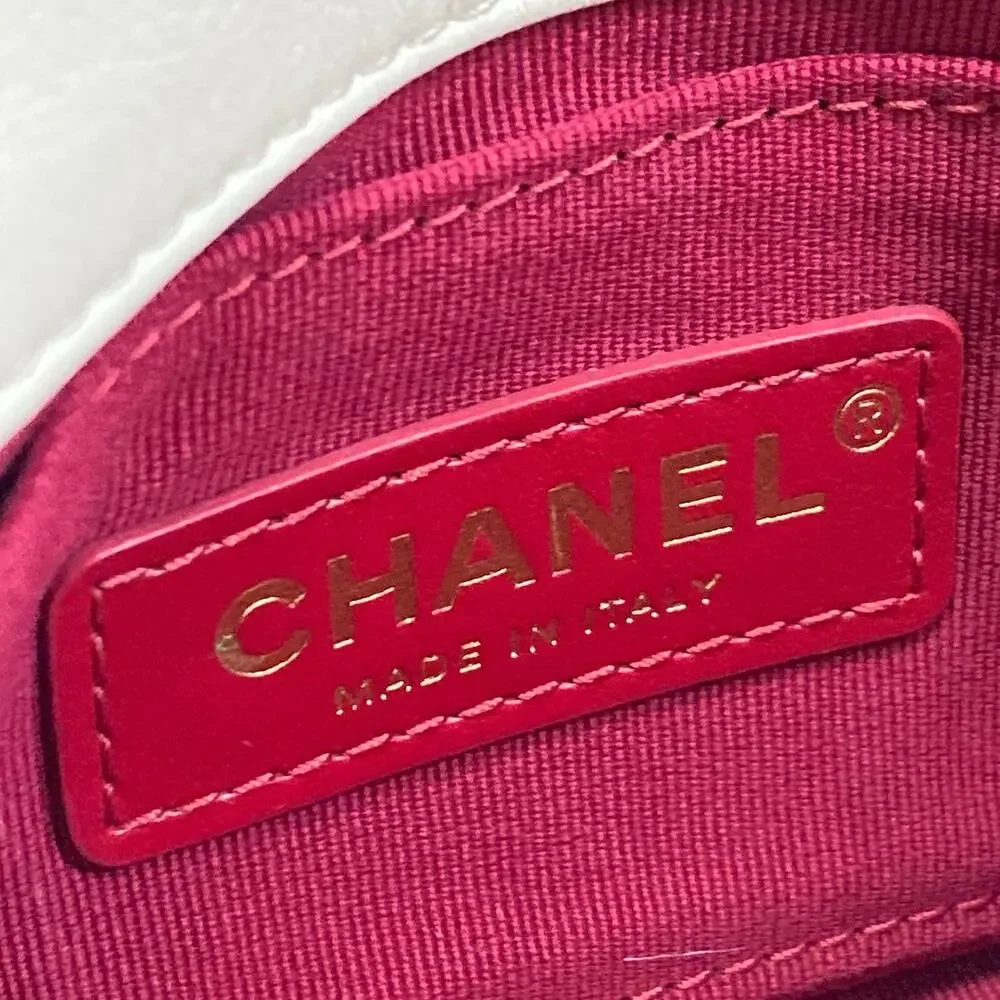 Chanel Shoulder Bag Lambskin Fur - Picture 11 of 16